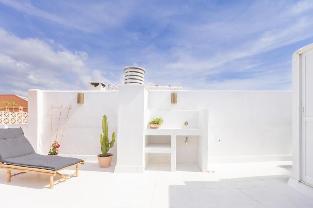 מאלגה Downtown Flat With 46 Sqm Private Rooftop Terrace מראה חיצוני תמונה
